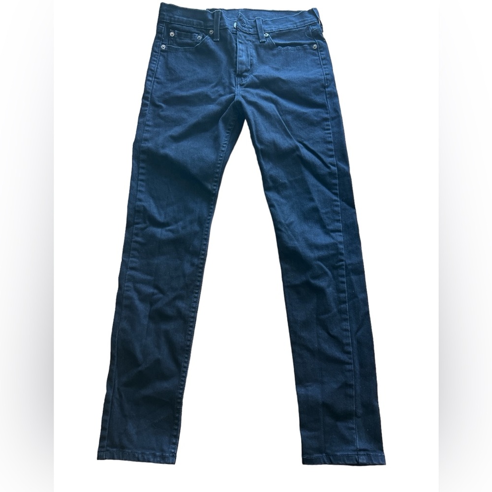 Levi’s mens’ 510 black skinny jeans‎ size 28X30 in great condition!